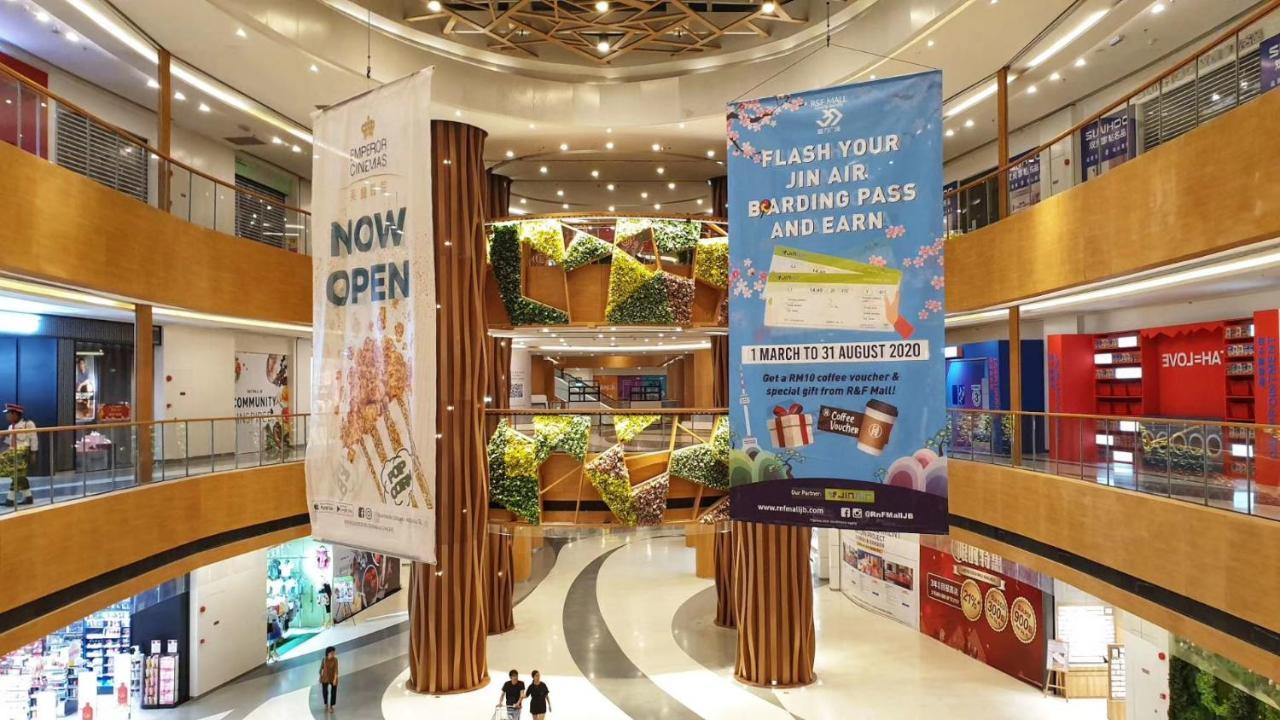 Jb City Ciq-R&F Shopping Mall Apartment Johor Bahru Eksteriør billede